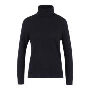 Barbour Ullblandning Donna Dolcevita Sweater Black, Dam