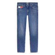 Tommy Hilfiger Slim Fit Faded Denim Jeans Blue, Herr