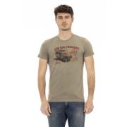 Trussardi Kortärmad Rund Hals T-shirt Green, Herr