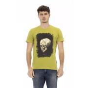 Trussardi Grön Grafisk Charm Kortärmad T-shirt Green, Herr