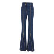 Elisabetta Franchi Stiliga Jeans Blue, Dam