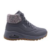 Skechers Raisin Ankelboot för Kvinnor Gray, Dam