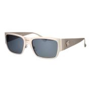 Versace Stiliga Solglasögon 0Ve2262 Modell Gray, Herr