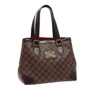 Louis Vuitton Vintage Pre-owned Canvas louis-vuitton-vskor Brown, Dam