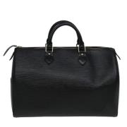 Louis Vuitton Vintage Pre-owned Laeder handvskor Black, Dam