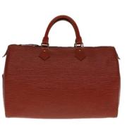 Louis Vuitton Vintage Pre-owned Laeder louis-vuitton-vskor Brown, Dam