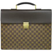 Louis Vuitton Vintage Pre-owned Laeder louis-vuitton-vskor Brown, Herr