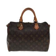 Louis Vuitton Vintage Pre-owned Canvas louis-vuitton-vskor Black, Dam