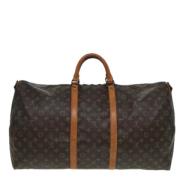 Louis Vuitton Vintage Pre-owned Canvas louis-vuitton-vskor Brown, Dam