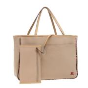 Burberry Vintage Pre-owned Canvas totevskor Beige, Dam