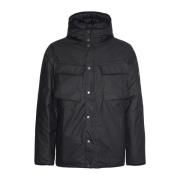 Barbour Vaxjacka Longwell Black, Herr