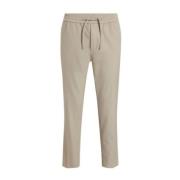 Calvin Klein Teknisk Twill Stretch Jogger Byxor Beige, Herr