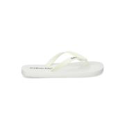 Calvin Klein Dam Gummiflip-flops White, Dam