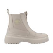 Converse Stiliga Chelsea Boots Beige, Dam