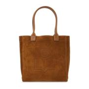 Isabel Marant Suede Yenky Tote Bag i läder Brown, Dam