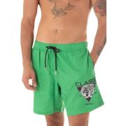 Just Cavalli Herr Logo Kostym Green, Herr