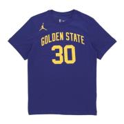 Nike Stephen Curry Statement Tee Blue, Herr