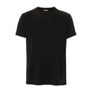 Tom Ford Kall Färg Bomull T-Shirt Kol Black, Herr