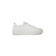 Tommy Hilfiger Premium Cupsole Kornat Läder Sneakers White, Herr