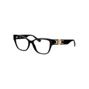 Versace Stiliga Optiska Glasögon 0Ve3347 Black, Dam