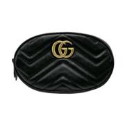 Gucci Vintage Pre-owned Laeder gucci-vskor Black, Dam