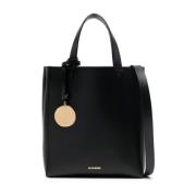 Jil Sander Svart Mini Tote Väska Black, Dam