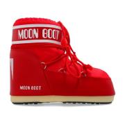 Moon Boot Snö stövlar Ikon Låg Nylon Red, Dam