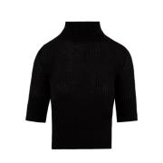 Akep Svart Sweater Kollektion Black, Dam