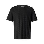 Armani Exchange ASV Regular Fit T-shirt med kontrastfärgad rund halsri...