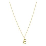 Vedder & Vedder Bubble Letter Halsband Guld Yellow, Dam