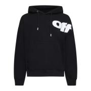 Off White Stitch Arr Skate Hoodie Sweaters Black, Herr