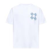 Amiri Quad Tee Vit T-shirts och Polos White, Herr