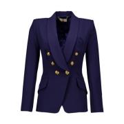 Elisabetta Franchi Mörkblå Blazers Blue, Dam