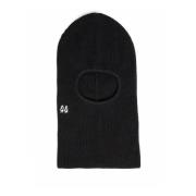 44 Label Group Svart Bomull Akryl Broderad Hatt Black, Herr