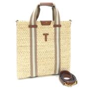 Anya Hindmarch Pre-owned Pre-owned Laeder totevskor Beige, Dam