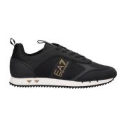 Emporio Armani EA7 X8X185 Lifestyle Sneakers Svart Guld Vit Black, Her...