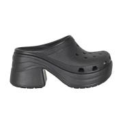 Crocs Svart Siren Klack Sandal Black, Dam