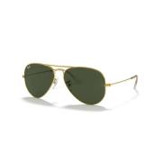 Ray-Ban Klassiska Aviator Solglasögon Yellow, Unisex