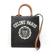 Celine Vintage Pre-owned Plast celine-vskor Black, Dam