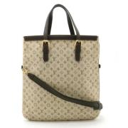 Louis Vuitton Vintage Pre-owned Canvas louis-vuitton-vskor Brown, Dam