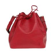 Louis Vuitton Vintage Pre-owned Laeder louis-vuitton-vskor Red, Dam