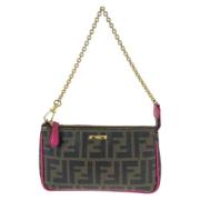 Fendi Vintage Pre-owned Laeder fendi-vskor Brown, Dam