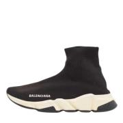 Balenciaga Vintage Pre-owned Tyg sneakers Black, Dam