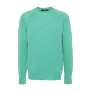 Tagliatore Grön Sweatshirt Aw24 Herrmode Green, Herr