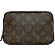 Louis Vuitton Vintage Pre-owned Canvas louis-vuitton-vskor Brown, Dam