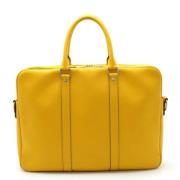 Louis Vuitton Vintage Pre-owned Laeder louis-vuitton-vskor Yellow, Dam