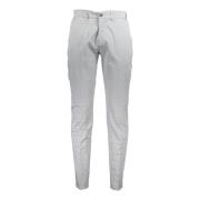 Harmont & Blaine Grå Bomull Chinos Byxor Gray, Herr