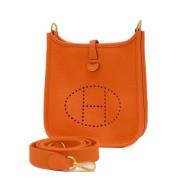 Hermès Vintage Pre-owned Laeder axelremsvskor Orange, Dam