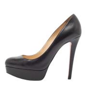 Christian Louboutin Pre-owned Pre-owned Laeder klackskor Black, Dam