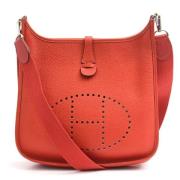 Hermès Vintage Pre-owned Laeder crossbodyvskor Red, Dam